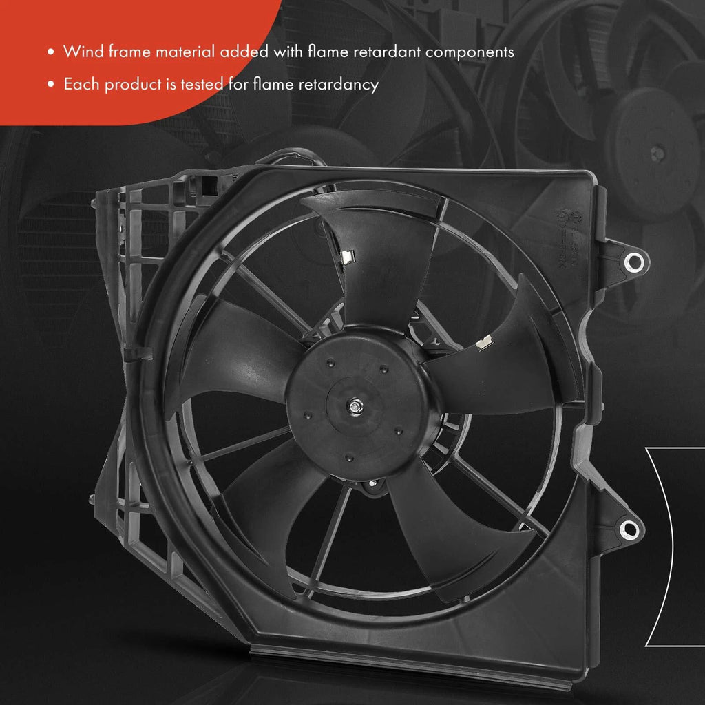 Cooling Fan Assembly with Shroud for Honda Accord (2018–2022) Acura TLX