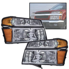 Headlight Assembly and Bumper Lights for GMC Canyon, Chevy Colorado (2004–2012)