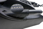 E Brake Boot Cover for Nissan 370Z (2008–2019) Black Beige Stitch