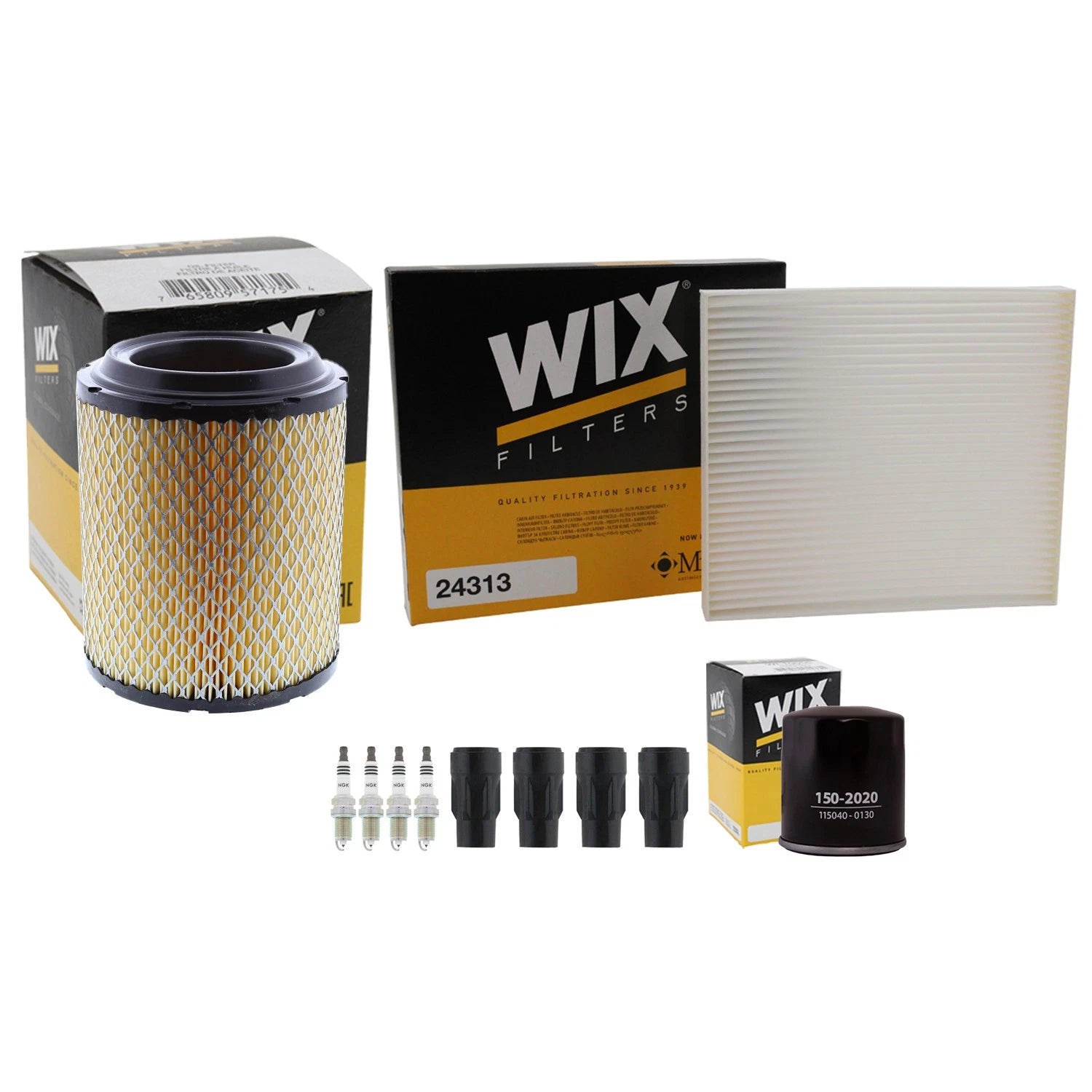 Tune Up Kit with 4 NGK Spark Plugs & Boots for Dodge Avenger Sebring (2008–2010)