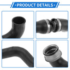 Radiator Hose for Mercedes-Benz E500 (2003–2006) No.A2115015682 Rubber Black