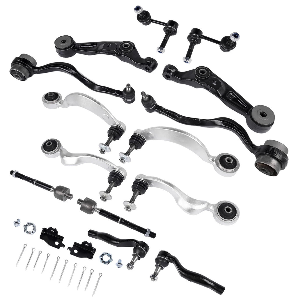 14X Control Arms & Tie Rod Kit for Lexus LS460 LS600H (2007–2017)