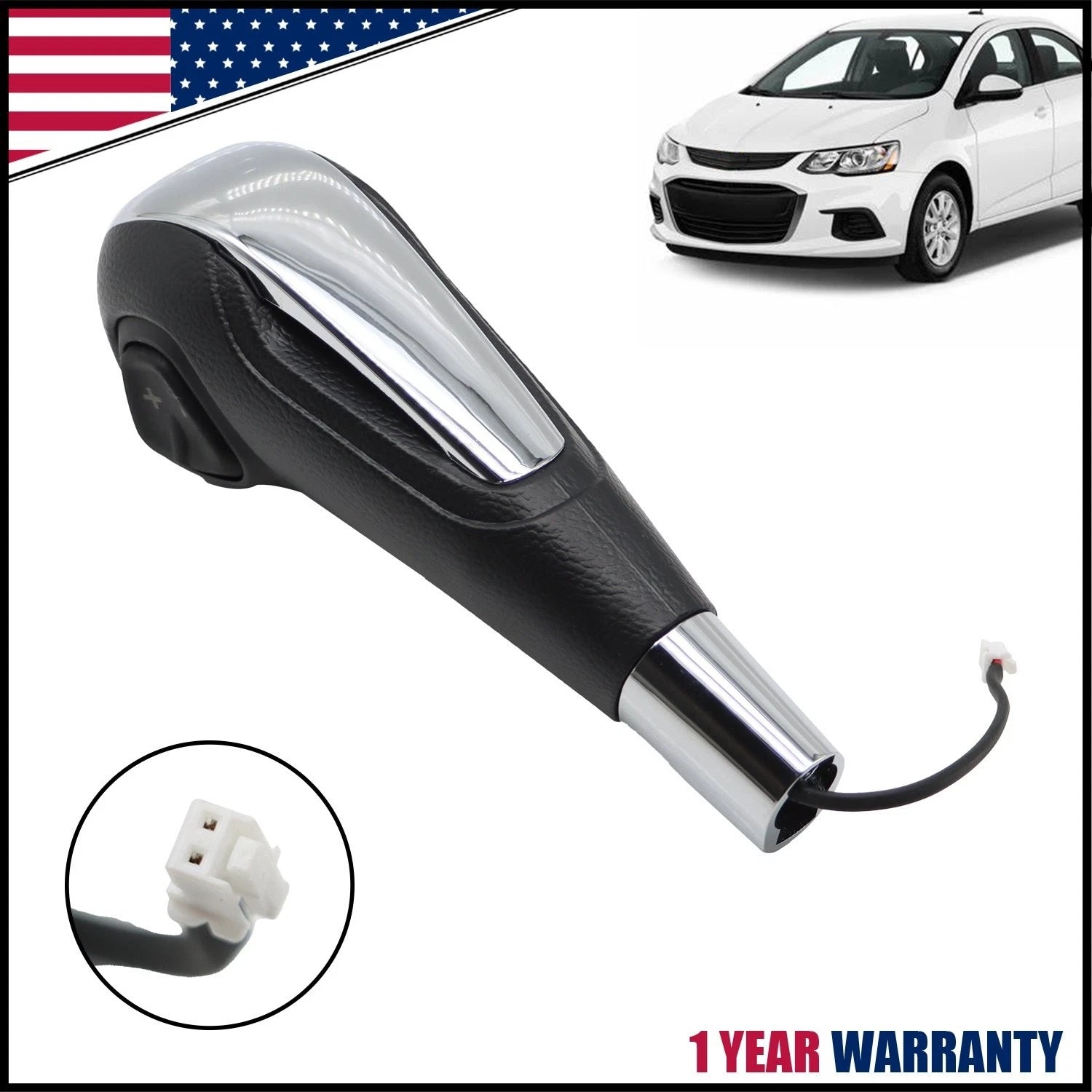 Gear Shifter Knob for Chevrolet Sonic (2012–2017) Trax (2014–2017) EAH