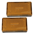 2 x Rectangle Front Fork Reflectors for BMW R1200GS F650CS F700 F800 S1000XR