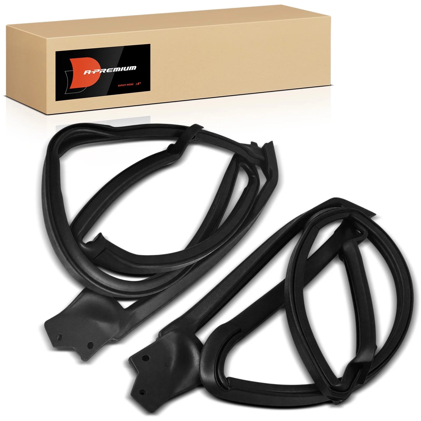 Left & Right T-Top Weatherstrip Seal for Camaro & Pontiac (1978–1981)