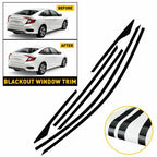Chrome Delete Blackout Overlay for Honda Civic Sedan (2016–2021)