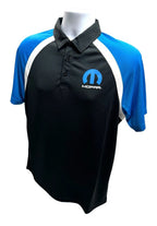 Mopar M Logo Dry Wicking Blue for Dodge Chrysler Jeep Vehicles