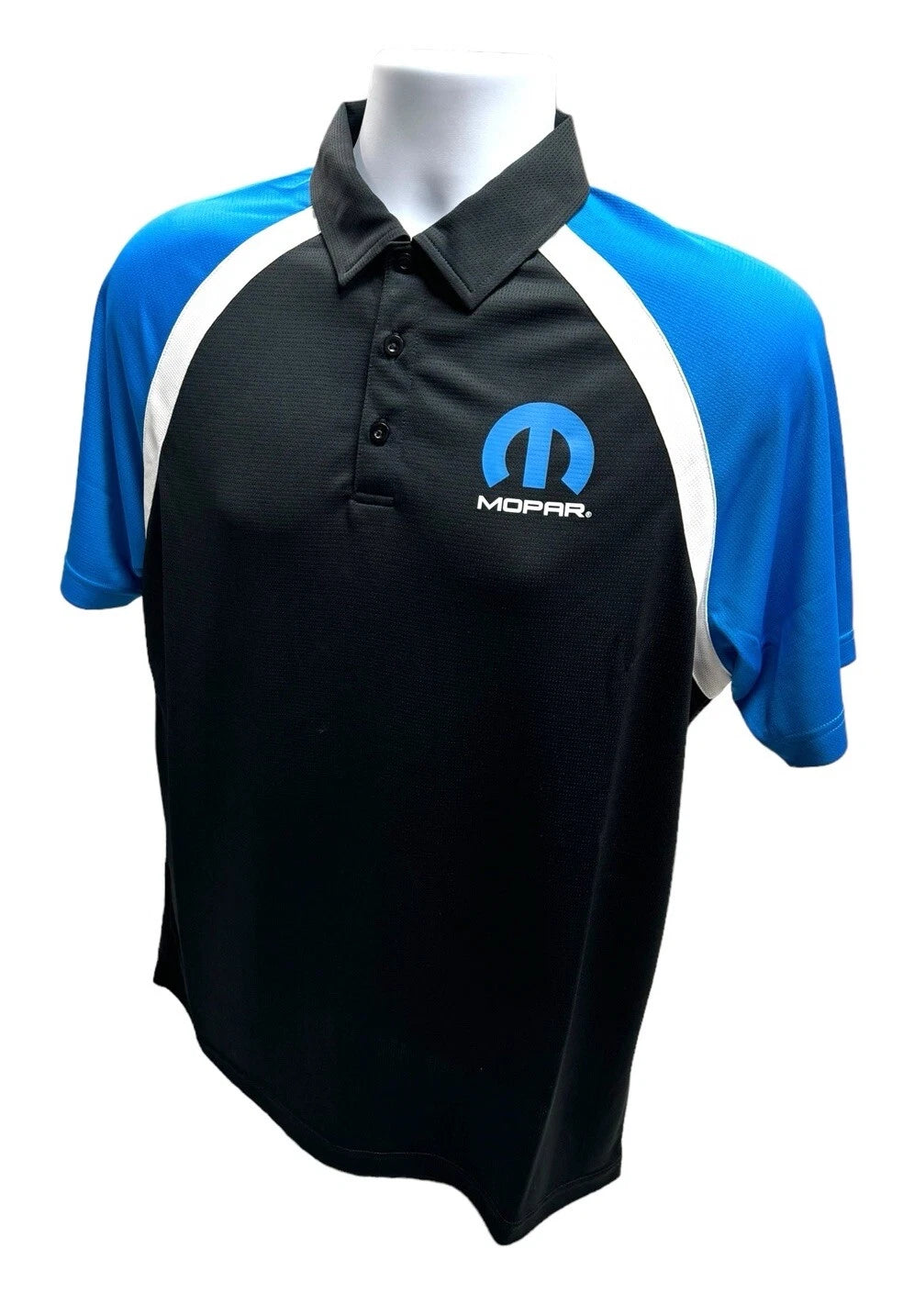 Mopar M Logo Dry Wicking Blue for Dodge Chrysler Jeep Vehicles