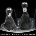 6 Speed Manual Gear Shifter Knob with Cover for Audi A6 C6 4F (2004–2008)