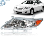 Headlights for Toyota Camry (2010–2011) Halogen Clear Lens Left
