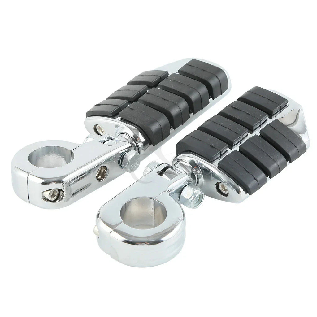 1-1/4" Lion Paw Footpegs for Harley Dyna Super Glide, Touring, Softail (2006-2023)