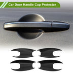 Cup Protector for BMW X3 Carbon Fiber Black 4 Pcs (2022-2023)