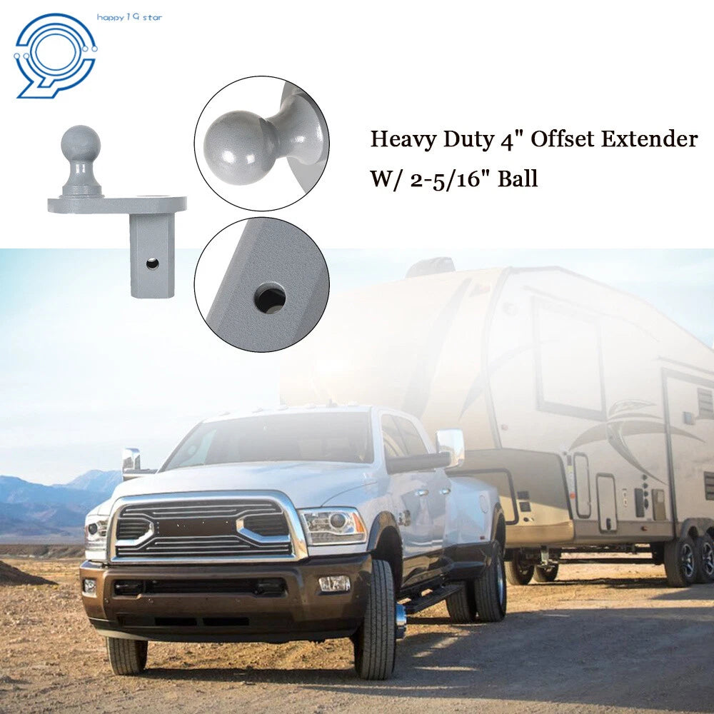 Trailer Hitch with 2-5/16" Ball for GNXA4085 (Heavy Duty, 4" Offset)