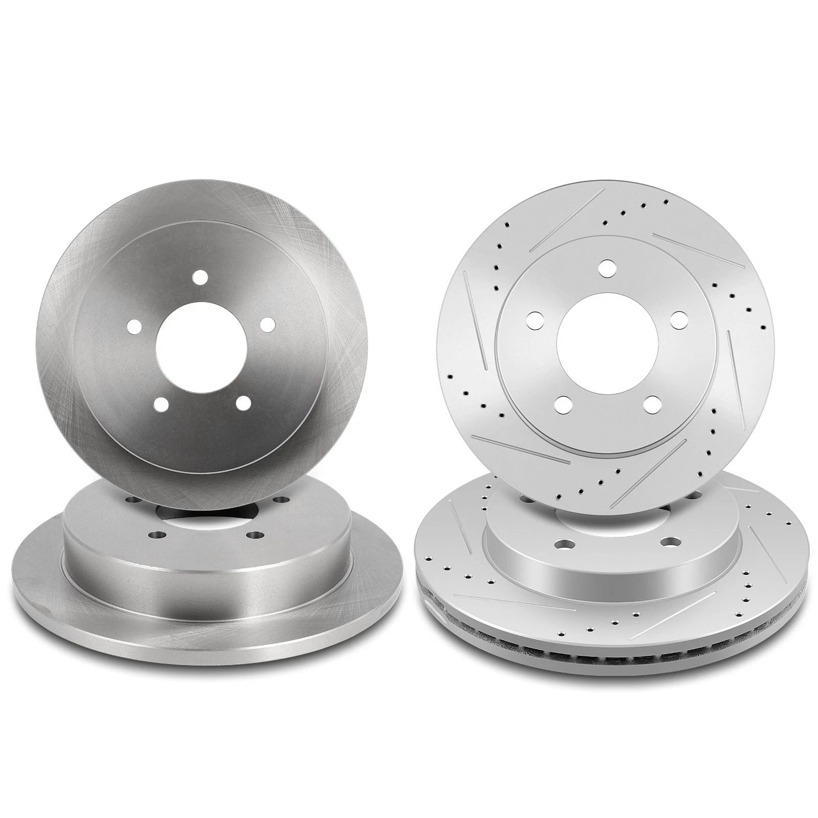 Set of 4 Brake Rotors for Ford F-150 (1999–2004)