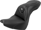 SADDLEMEN Roadsofa Seat with Backrest for FXBR/S (2018–2020) - Carbon Fiber