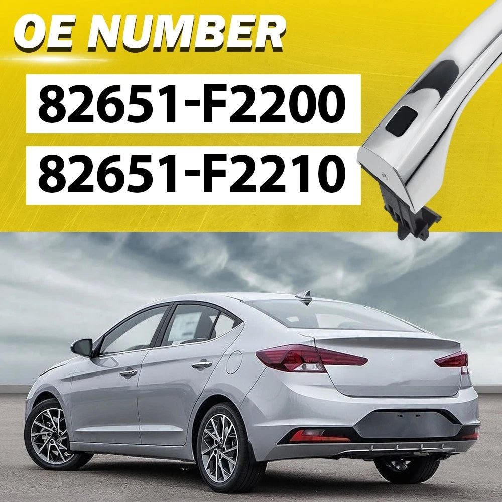 Exterior Door Handle for Hyundai Elantra Sedan (2017–2019) - Smart Key, Left