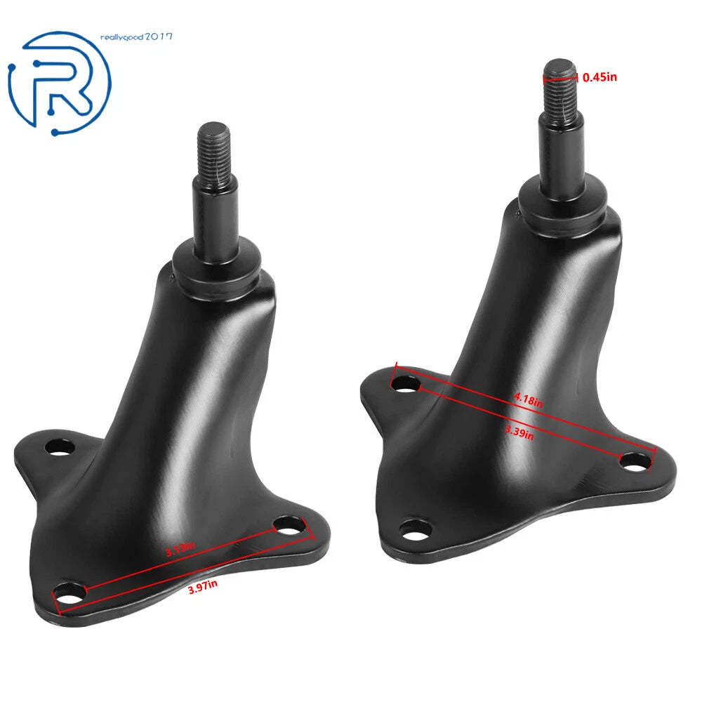 Set of 2 Rear Upper Shock Mount Brackets for Ford F250 F350 (1980–1996)