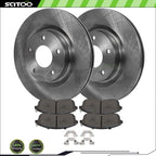 Front Brake Pads and Rotors for Nissan Altima 2.5L (2007–2013)