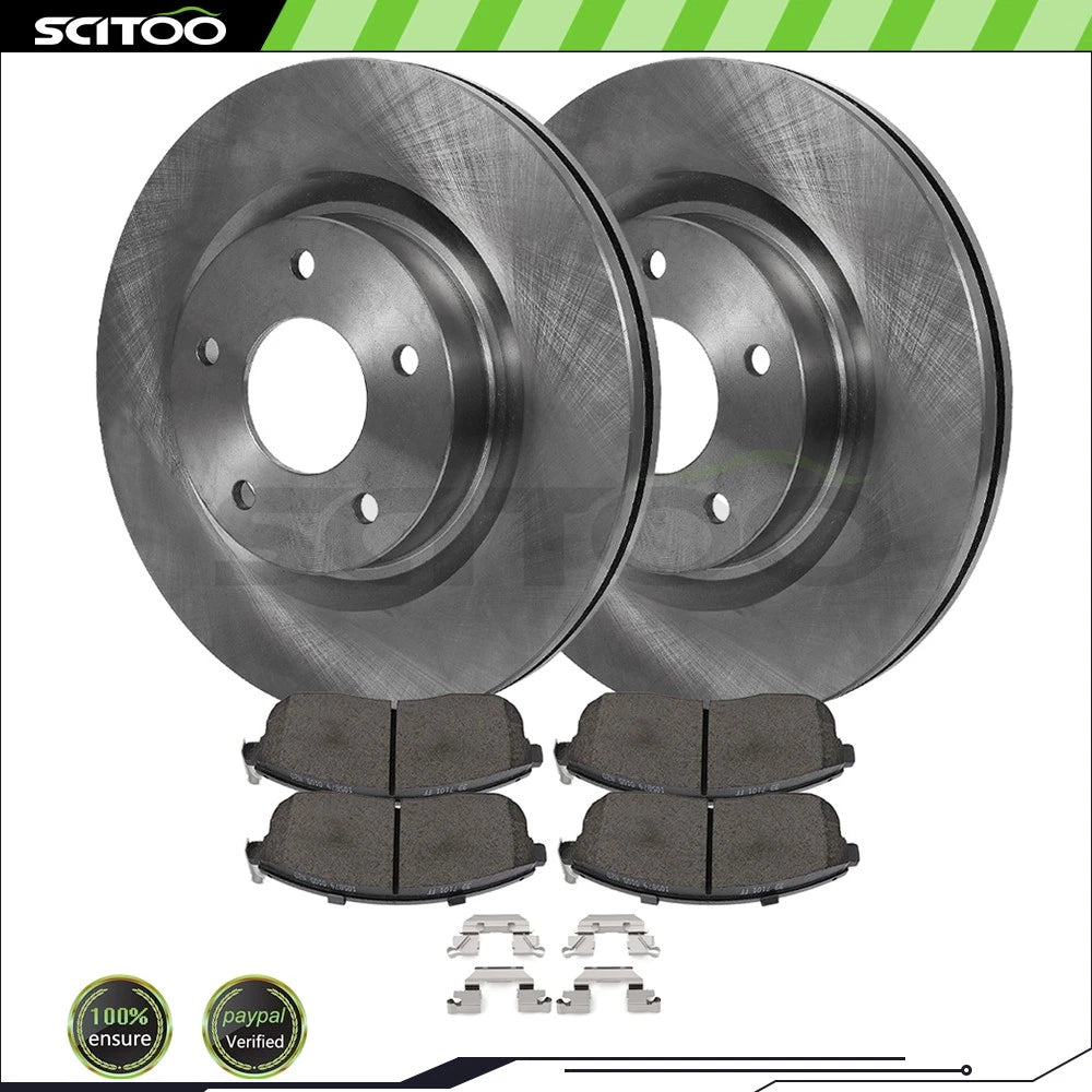 Front Brake Pads and Rotors for Nissan Altima 2.5L (2007–2013)