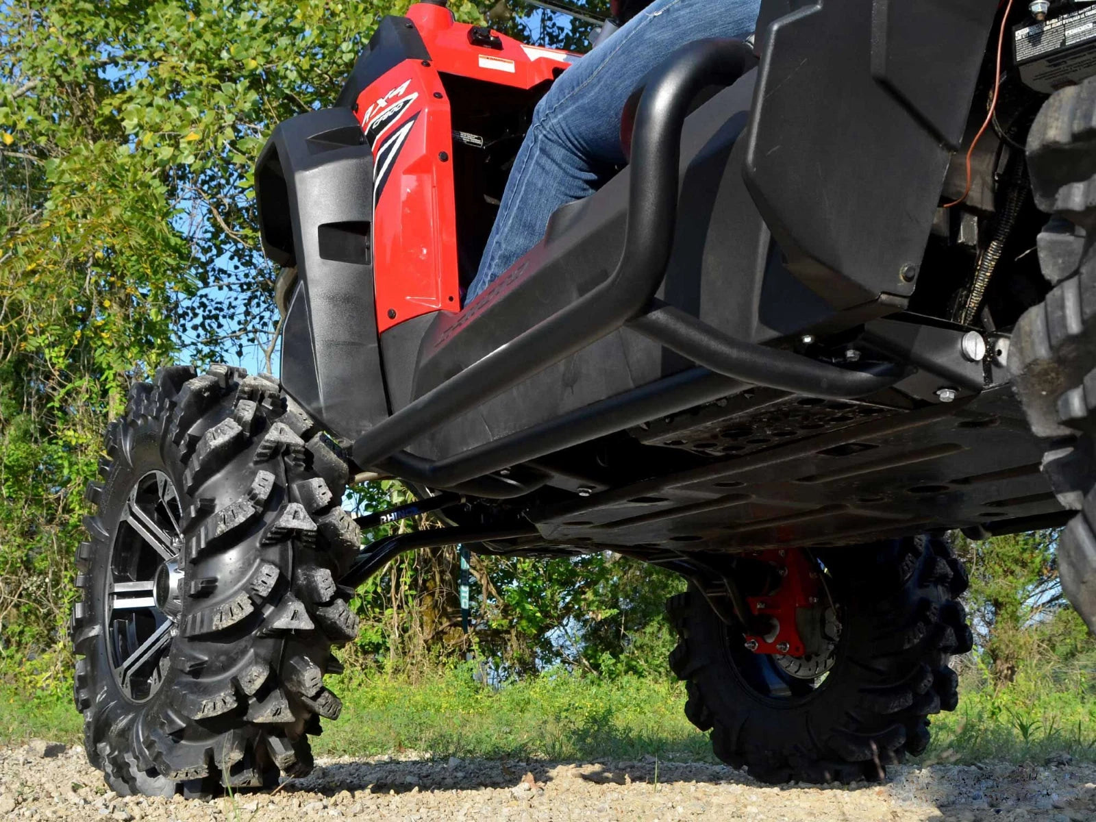 SuperATV Heavy Duty Rock Slider Nerf Bars for CFMOTO Z-Force 800EX/1000