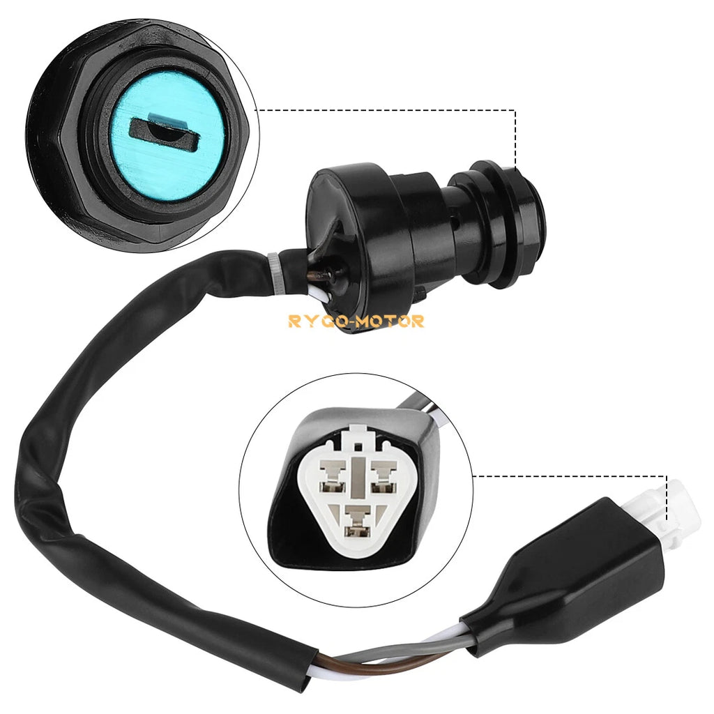 Ignition Switch Key for Kawasaki Brute Force 750 4X4i KVF750 / EPS (2005–2018)