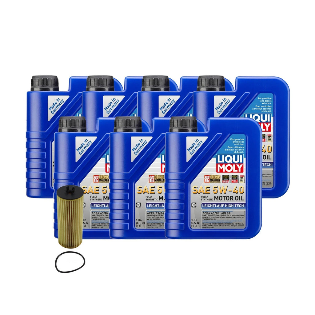 Oil Change Kit for Mercedes ML350 (2006–2011) - 7L Liqui Moly 5W-40