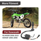 Ignition Coil w/ Spark Plug Cap for Kawasaki KLX450R KX450F (2006–2019)