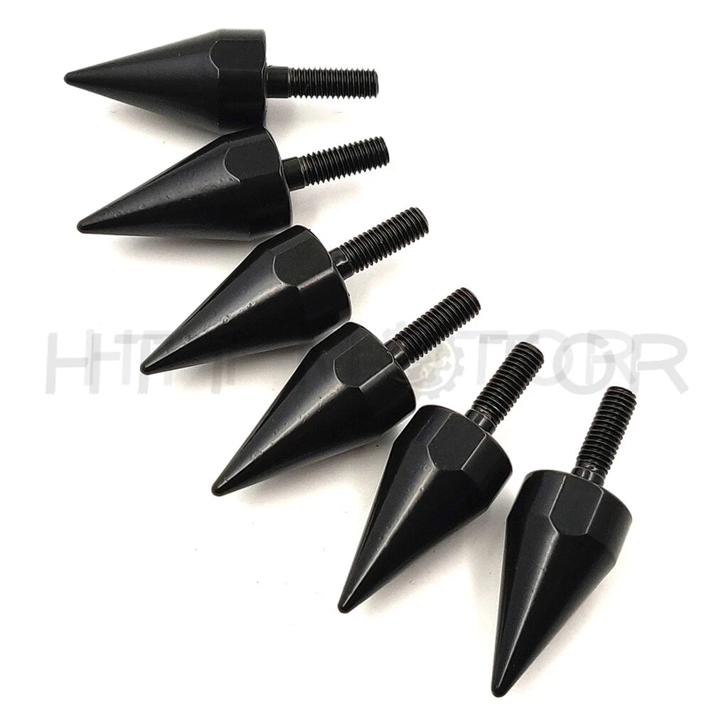 Set of 6 Windscreen Screws Bolts for Motorcycle (5mm)