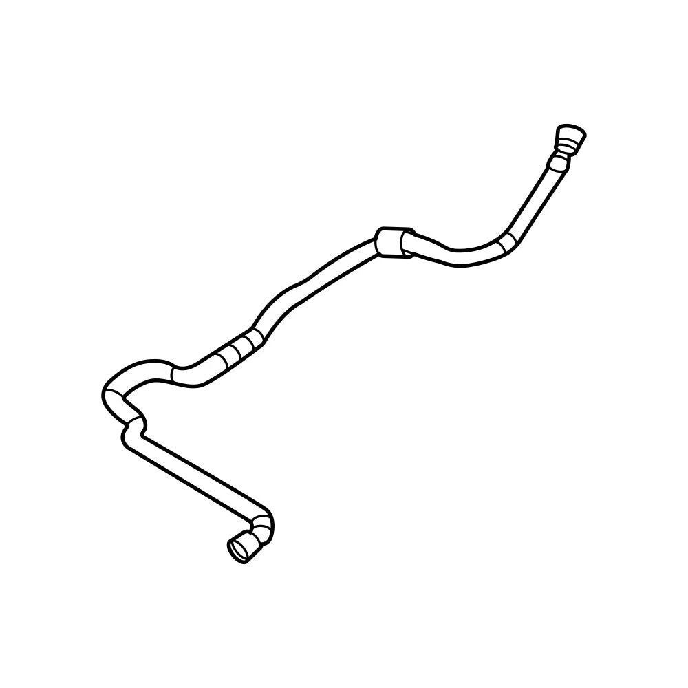 Engine Coolant Overflow Hose for BMW (17127933658)