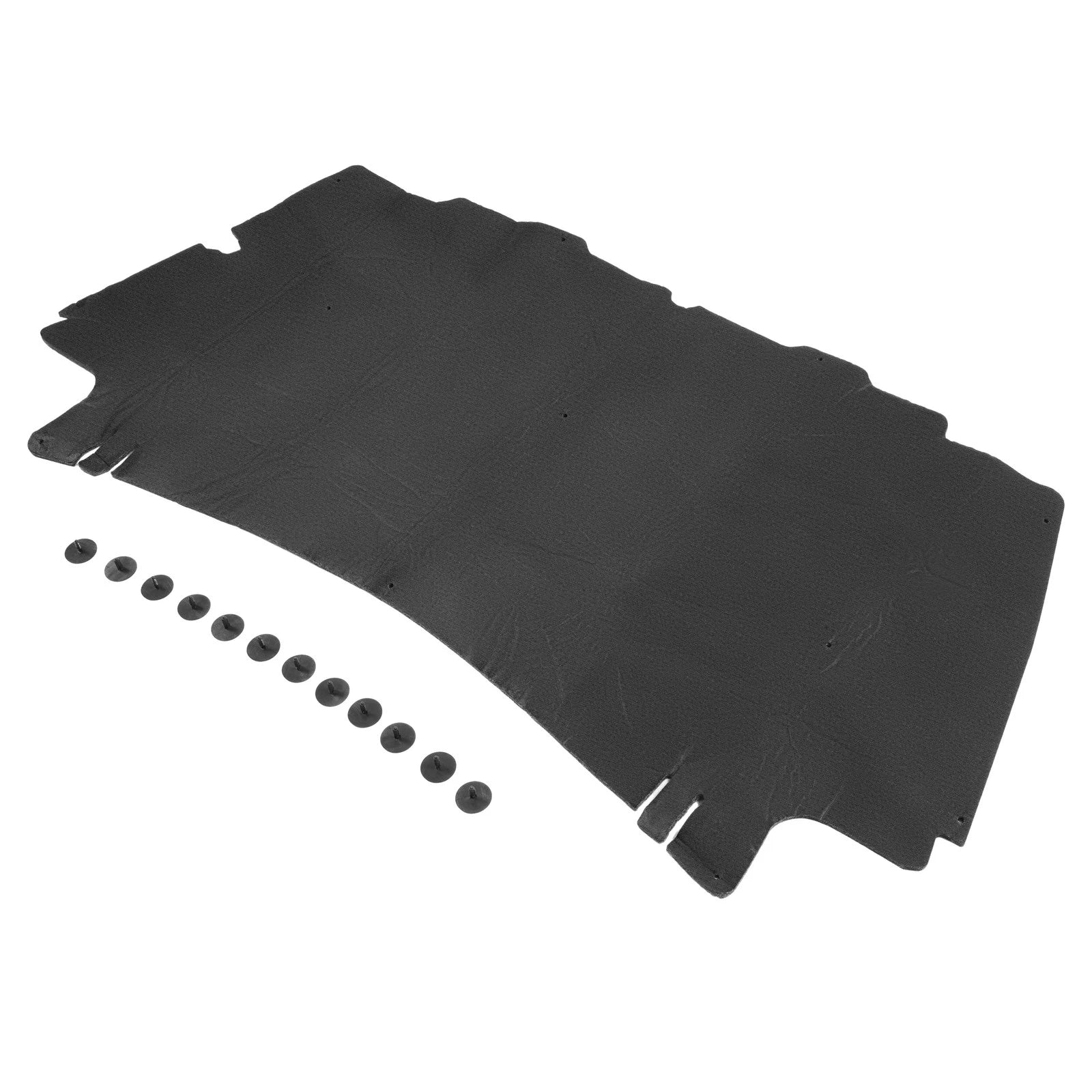 Hood Insulation Pad w/Clips for Dodge Ram 1500 2002–2008, Ram 2500 3500 2003–2009