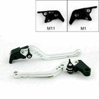 Long Brake Clutch Levers for BMW HP2 Sport (2008–2011) T9 Silver