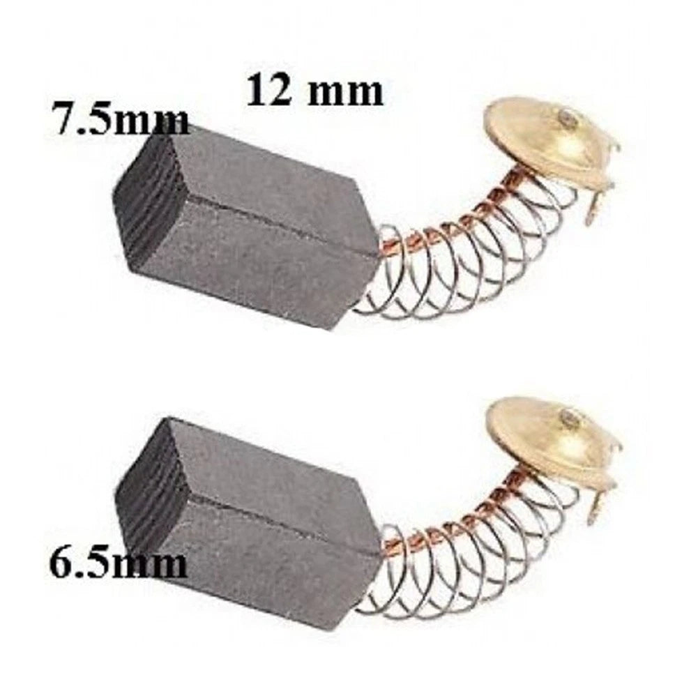 2X Electric Motor Carbon Brush 6.5x7.5x12mm for Guild PDH26G (N/A)