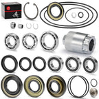 Rear Diff Bearing Seal Kit & Nut for Honda Rancher TRX350