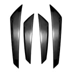 Front Bumper Side Air Vent Trim Glossy Black for Subaru WRX STI (2022–2025)