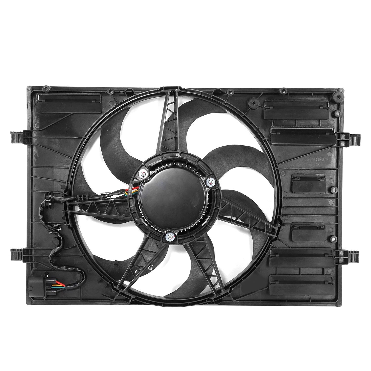 Radiator Cooling Fan Assembly for Audi A3 Quattro/VW GTI Jetta 1.8L 2.0L (2015–2020)
