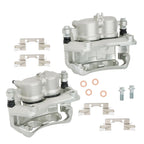 2X Front Brake Calipers w/ Bracket for Nissan Xterra Suzuki Equator (2005–2019)