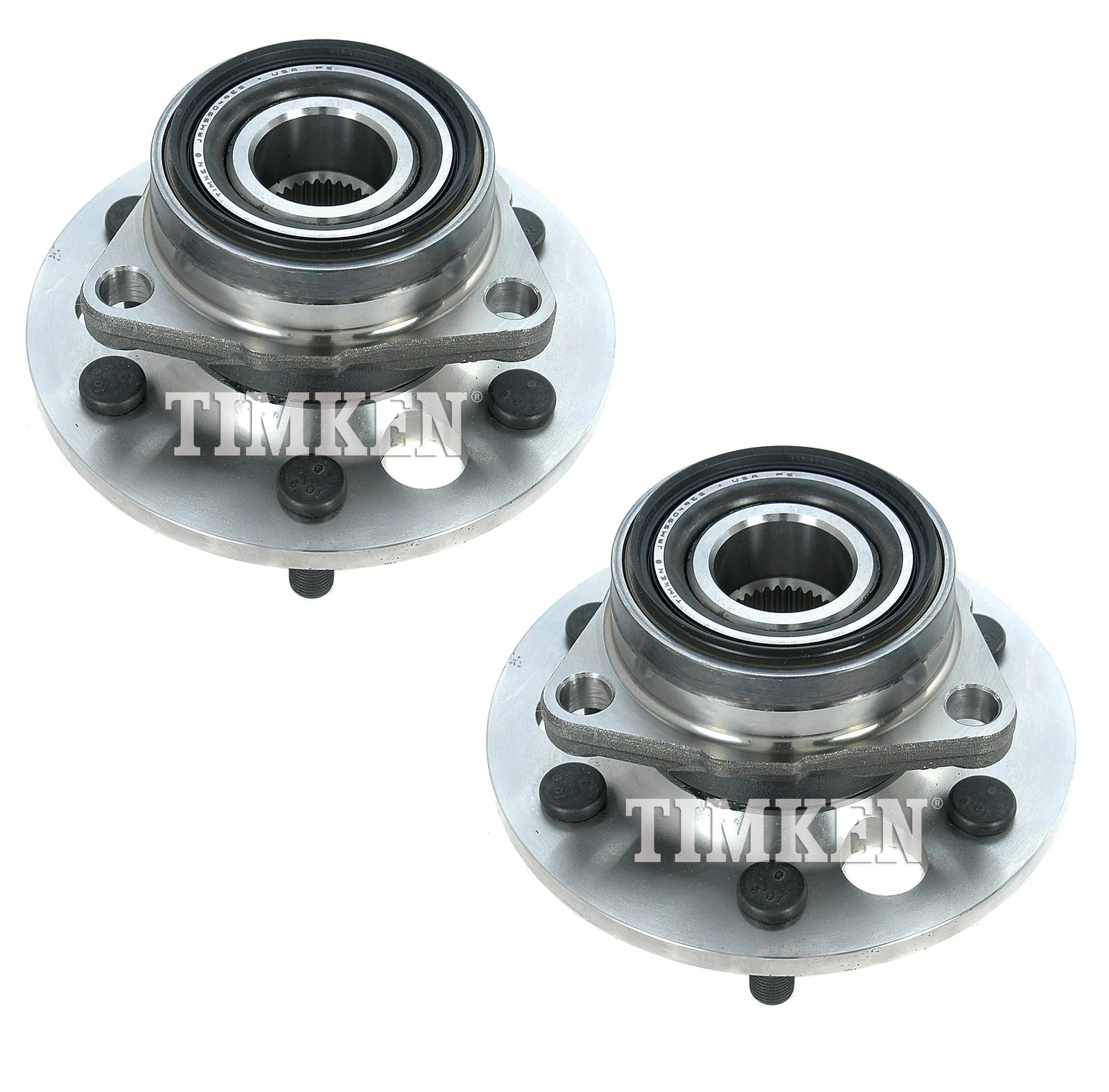 Set of 2 Timken Front Wheel Bearing & Hub Kit for K1500 4WD (1996–1999)