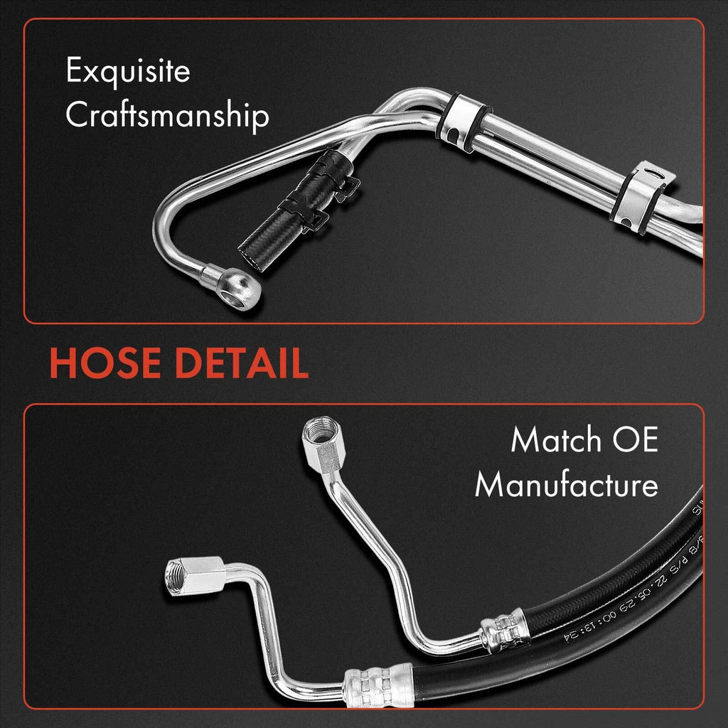 Power Steering Pressure & Return Line Hose for Subaru Impreza (1999-2001)