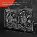 Dual Cooling Fan Assembly for Nissan Sentra (2007–2012)