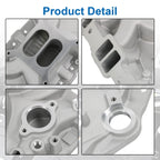 Intake Manifold for Chevrolet SBC 262-400 (1955–1986) Aluminum Dual Plane