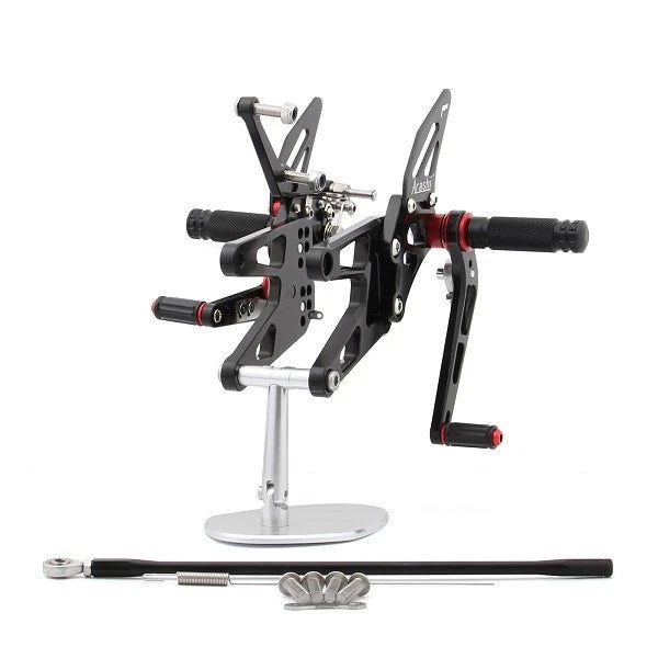 Rearset for Yamaha YZF 600 R6 (2003–2005) Black
