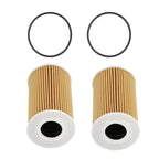 Set of 2 Oil Filters for Porsche 911 Carrera S Cabriolet (2004–2012)