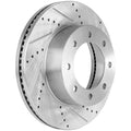 Set of 2 Front & Rear Brake Disc Rotors for Ford F250 F350