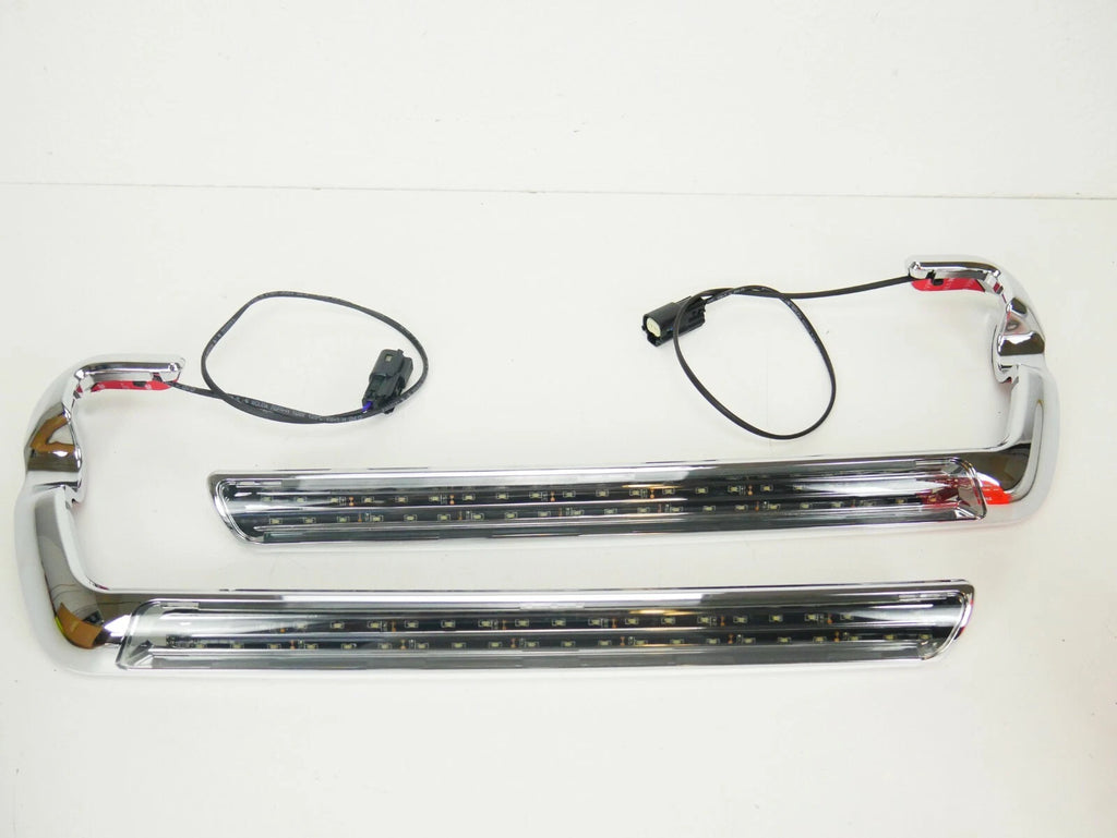 Smoked Electra Glo Saddlebag Side Marker Light Kit for Harley Davidson (2014–2022)