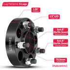 Set of 4 Hubcentric Wheel Spacers 1.25" for Ford Explorer (1990-2010)