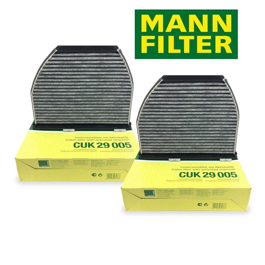 Set of 2 Cabin Carbon Air Filters for Mercedes W207 W218 C350 E350