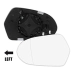 Heated Mirror Glass Replacement Left Side LH for Audi A6 Quattro S6 (1995–2011)