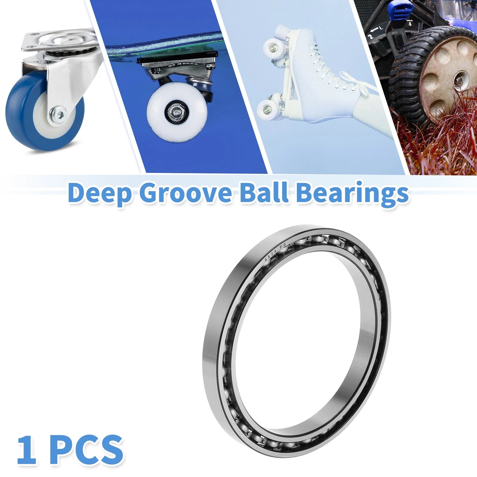 Deep Groove Ball Bearing 120x150x16mm for Scooter Skateboard (P0)