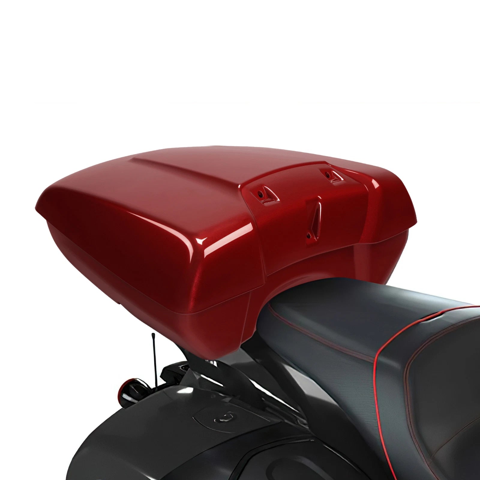 Low Profile Trunk for Indian Chieftain Dark Horse (2016–2023) Ruby Metallic