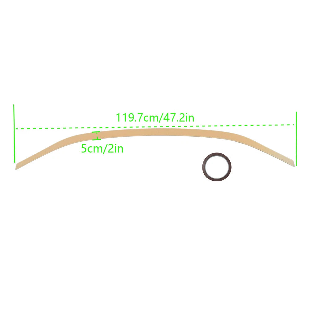 ABS Rear Trunk Wing Spoiler Lip for Toyota Corolla (2014–2019)